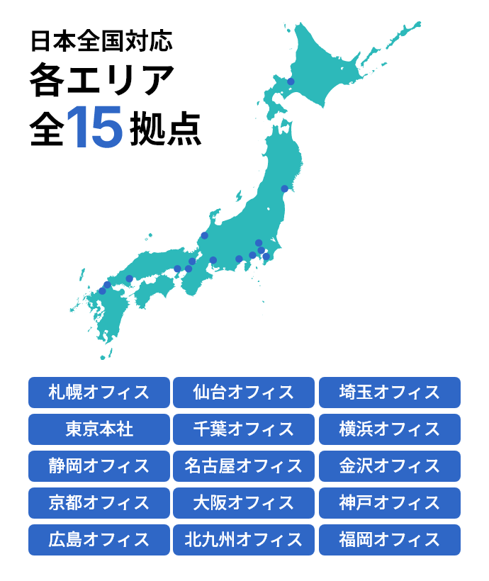 全国拠点マップ